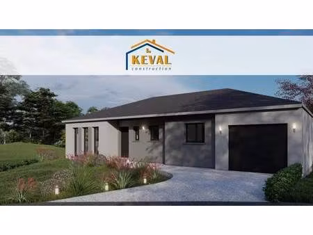 terrain avec maison neuve à vendre