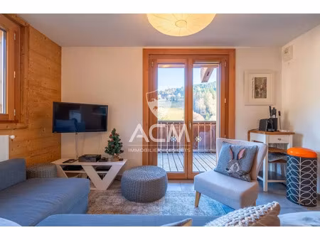 vente appartement 2 pièces 48.62 m² à les gets (74260)  410 000 €