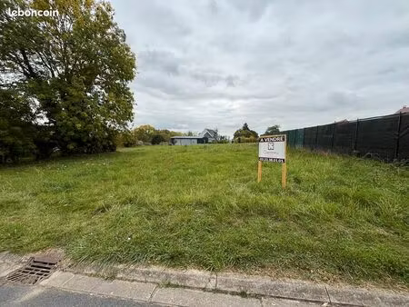 terrain 1110 m² chauny