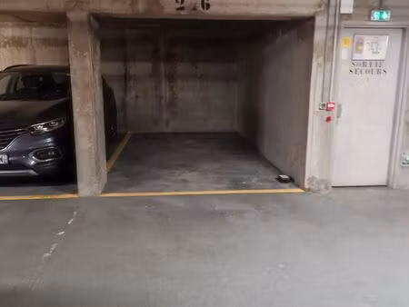 vente ou location place de parking