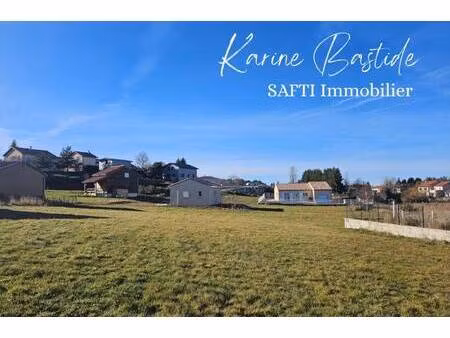 terrain constructible viabilisé à vendre