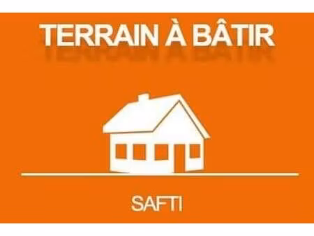 superbe terrain à bâtir.