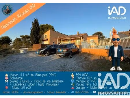 annonce vente maison 5 pièces de 198m2 à bellegarde (30127) - paruvendu.fr ref 99278305307