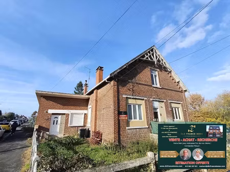 vente maison 8 pièces 250 m² à maubeuge (59600)  145 000 €