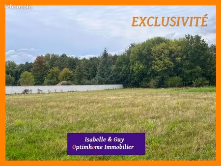terrain 1 458 m² verneuil sur avre