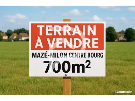 terrain 700 m² maze milon