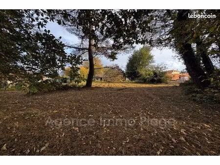 terrain 1124 m² vensac