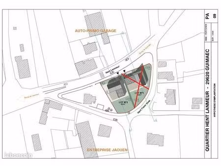 terrain viabilisé en lotissement communal