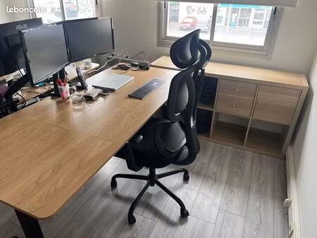 bureau équipé à louer – mas guérido  cabestany – 420 ttc / mois