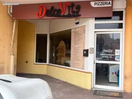 ? à vendre – fonds de commerce pizzeria (6 ans d’existence)