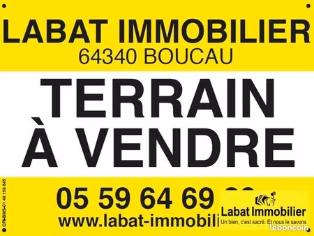 terrain boucau
