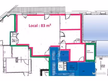 cabinet / local paramédical pluridisciplinaire