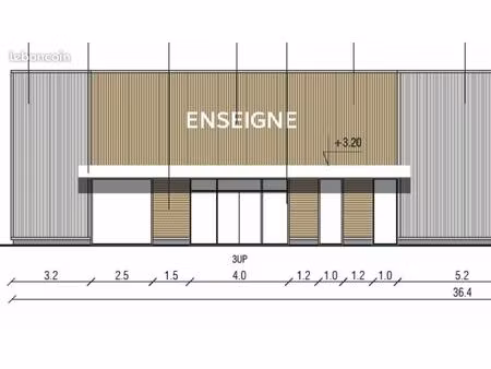 local commercial 316 m²