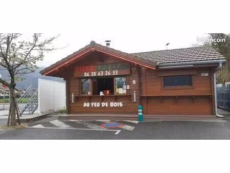 chalet pour commerce de pizzas à emporter