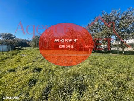 terrain 1407 m² sainte reine de bretagne