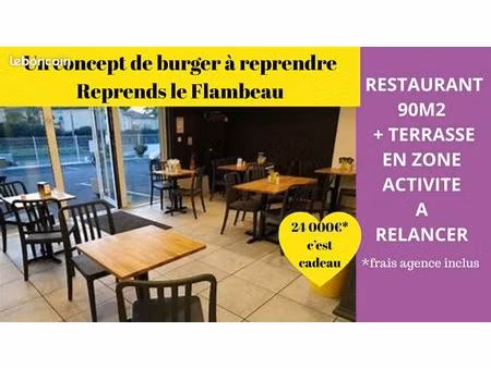 fonds de commerce restauration rapide 80 m²