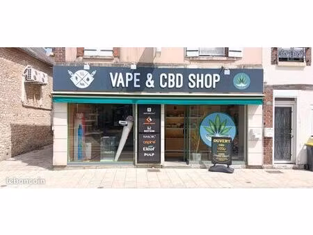 fond de commerce vape & cbd shop