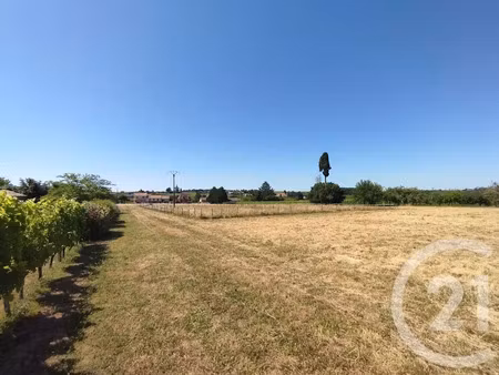 vente terrain à batir 13524 m² à saussignac (24240)  148 000 €