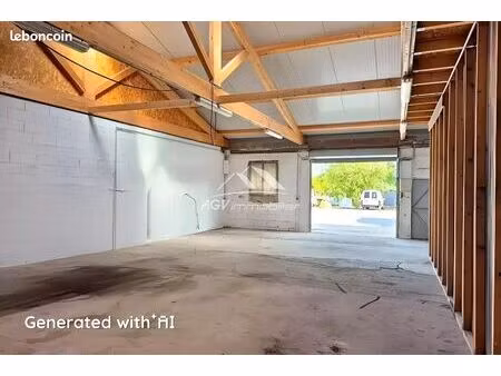 entrepôt 132 m² bagard