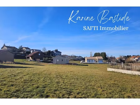 vente terrain 1125 m² à coucouron (07470)  46 000 €