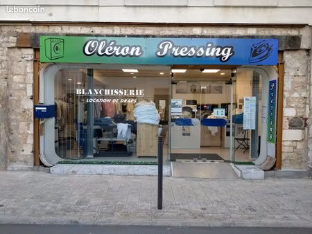 fonds de commerce pressing blanchisserie île d'oléron