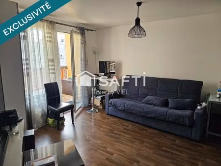 appartement 2p avec balcon/terrasse et parking