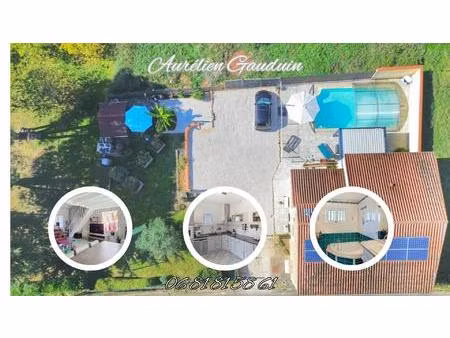 charmante maison en pierre avec piscine et suite parentale 115 m² habitables