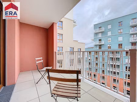 appartement 3 pieces 63m² + balcon/loggia