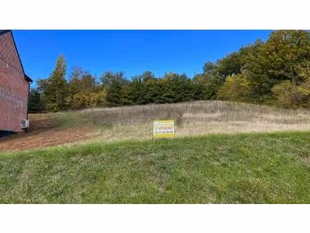 terrain constructible à vendre