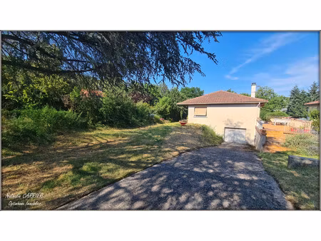 maison avec grand terrain