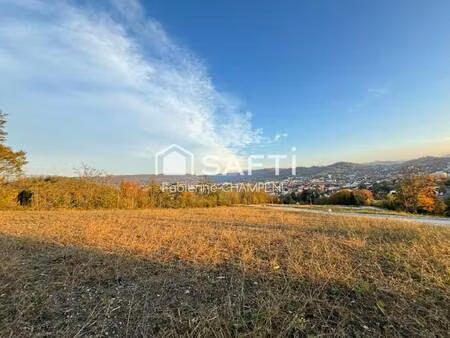 terrain constructible viabilisé à vendre