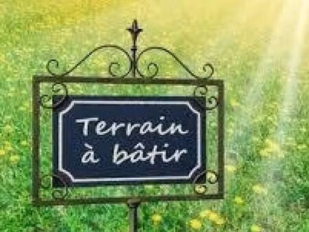 terrain constructible à vendre