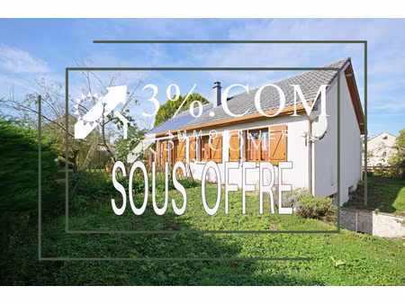 maison plain pied 87m²  3 ch  terrain 770 m² - equipée pmr