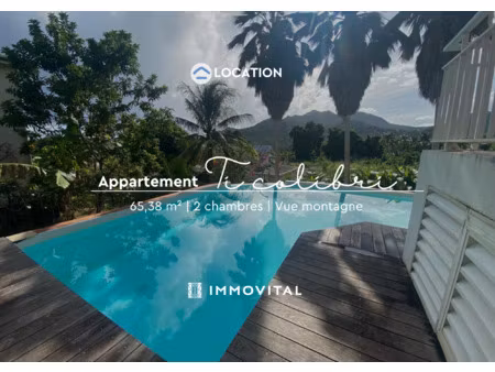 joli appartement t3 avec grande terrasse et piscine