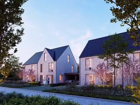 nieuwbouw gezinswoning op een absolute toplocatie in nieuw woonproject 'de klingerie'