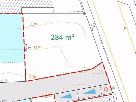 terrain 284 m² billiers