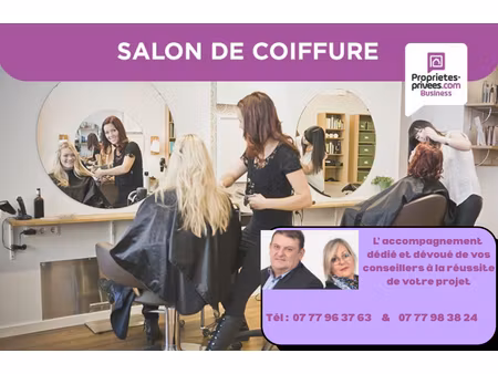 dept 17 - île d'oléron - la brée les bains - fonds de commerce coiffure - barbier -