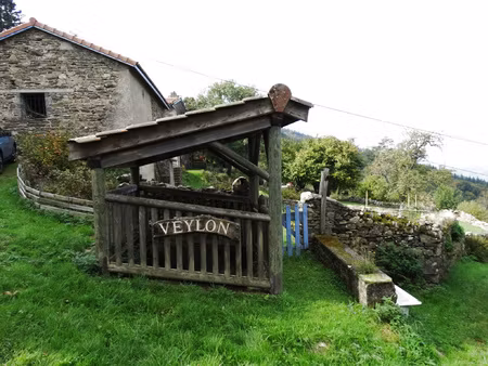grange et maison en pierres à rénover entièrement