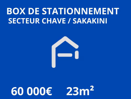 parking / box marseille 22.85 m2