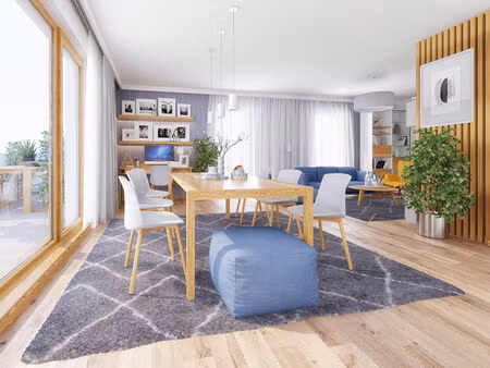 beau 4 pieces + loggia + parking