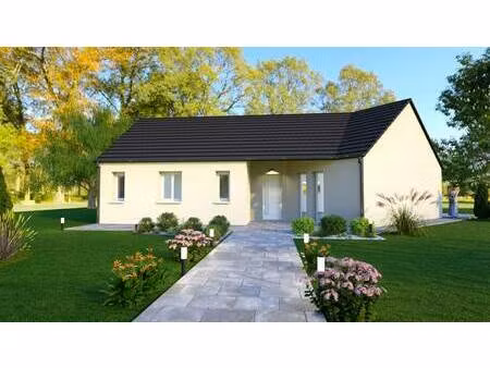 terrain avec maison neuve à vendre