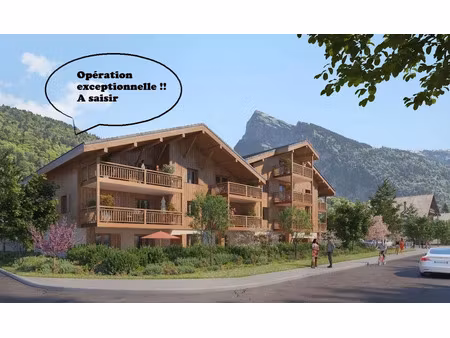 vente appartement 2 pièces 58 m² à samoens (74340)  379 000 €