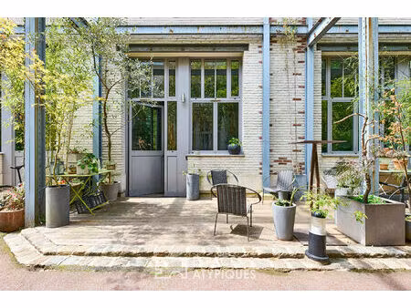 maison-loft avec deux terrasses