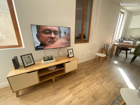 t4 meublé 80 m² avec bureau accès indépendant – centre montricoux