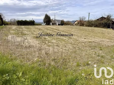 vente terrain 1115 m² à cercier (74350)  210 000 €