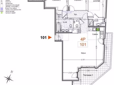 vente appartement 4 pièces