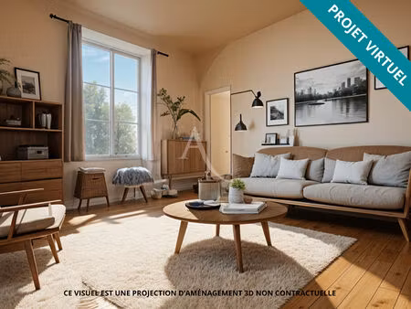 vente appartement 2 pièces  57.99m²  mousseaux