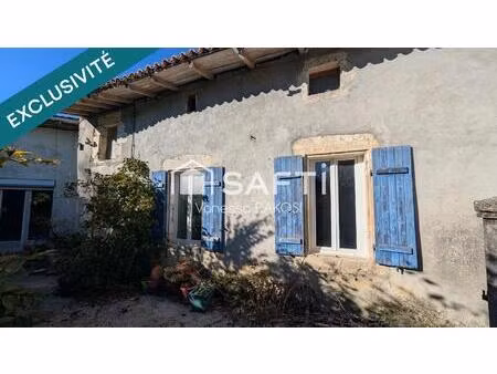 maison 100 m² de plain-pied a finir de renover