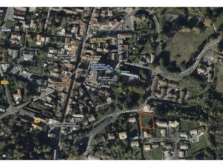 ? terrain à bâtir de 1024 m² à mirambeau (17) – à 50 m