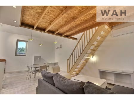 duplex meuble - t2 - 55m2 - notre-dame-de-londres